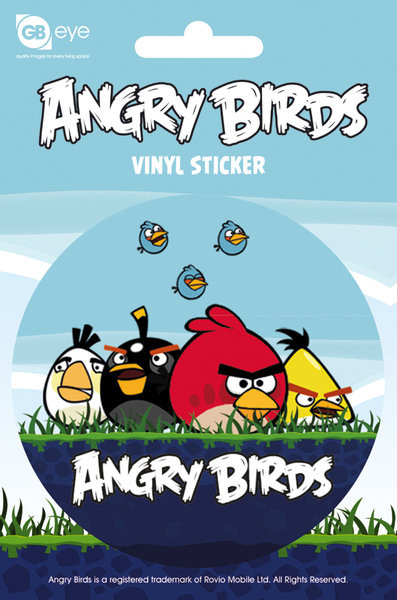 Samolepka Angry Birds - Group