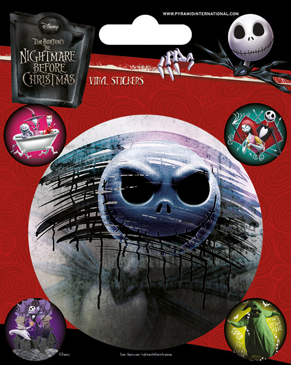 Samolepka Nightmare Before Christmas - Characters