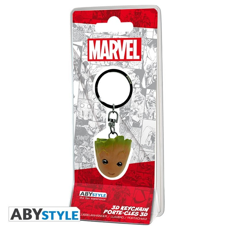 Schlüsselanhänger Marvel - 3D Groot
