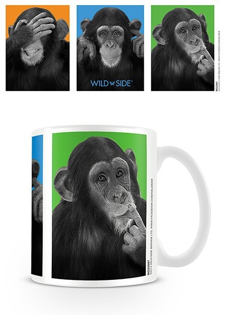 Tasse Singes Les Trois Singes De La Sagesse Idees De Cadeaux Originaux