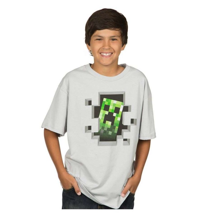 Minecraft - Creeper Inside Skjorte