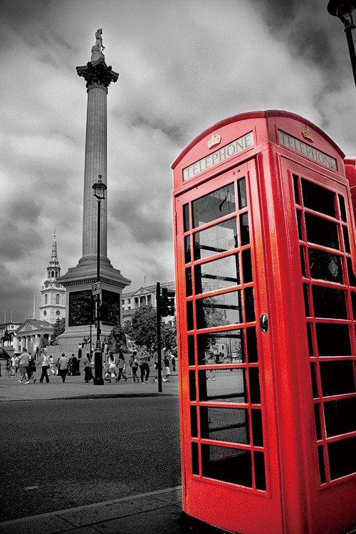 Obraz London - Red Telephone Box