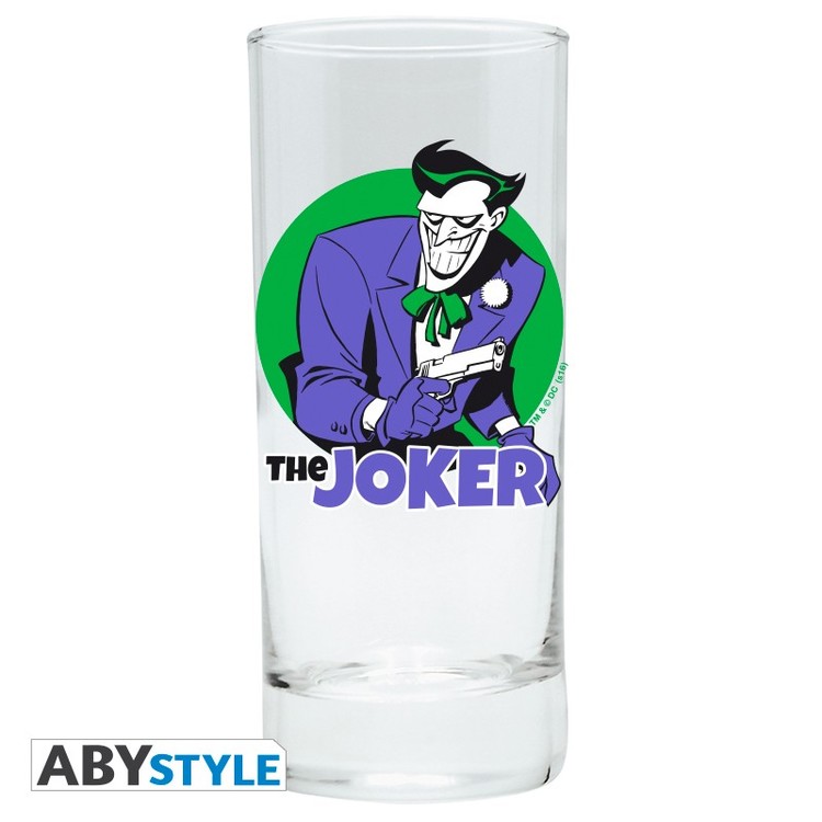 Sklenice DC Comics - Batman, Joker, Harley