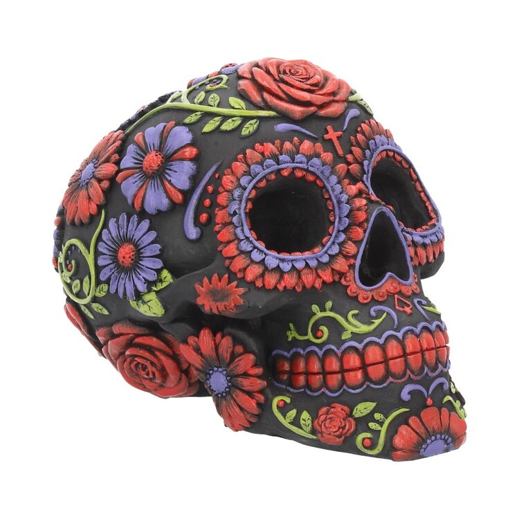 Figurka Skull - Day of the Dead - Sugar Blooms