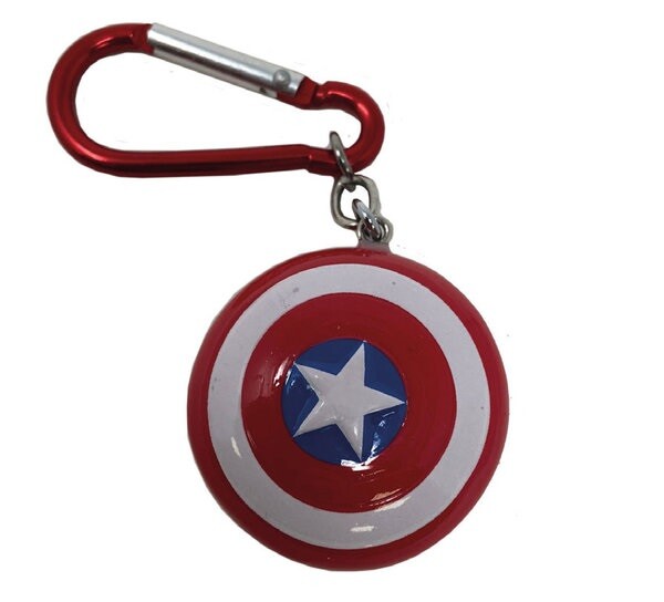 half acht ornament climax Sleutelhanger Captain America | Tips voor originele cadeaus