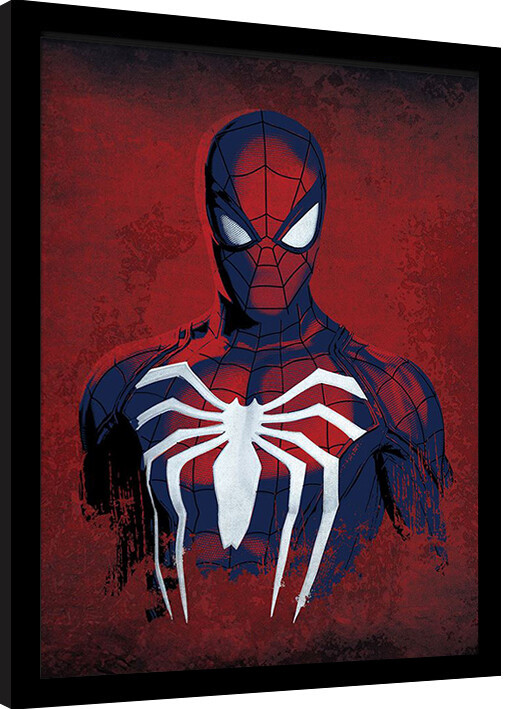 Poster incorniciato Spider-Man - Spider on the Chest