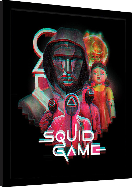 Zarámovaný plakát Squid Game 2 - Namon