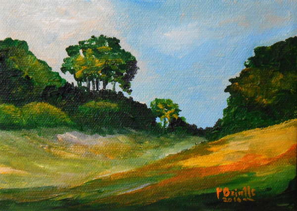 Quadro su tela Chardonnette stroll, 2016