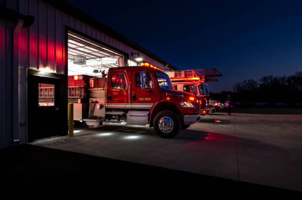 Quadro su tela Fire Engine
