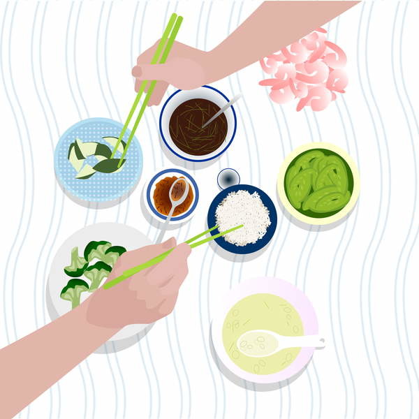 Quadro su tela Food by @Melisswoks