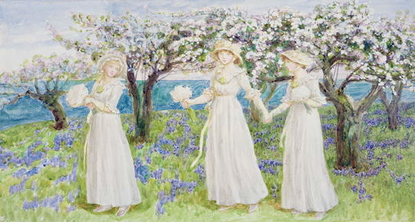 Quadro su tela Illustration for 'St. Valentines Day', 1914