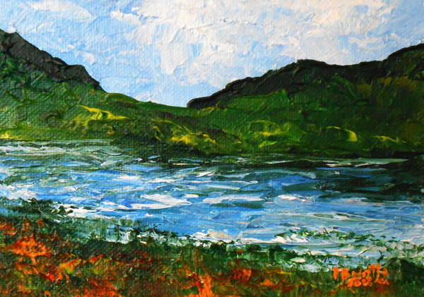 Quadro su tela Limbe pastorale, 2016