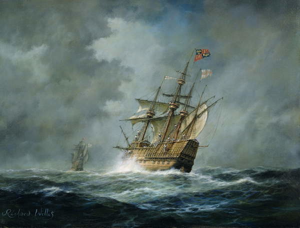 Quadro su tela 'Mary Rose'