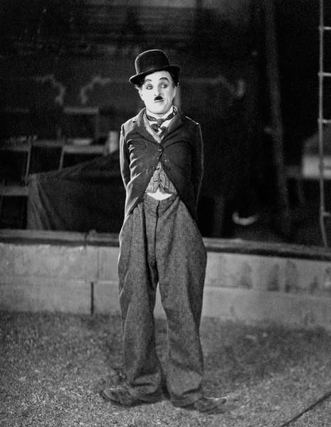 Quadro su tela Portrait of Charlie Chaplin, c. 1918