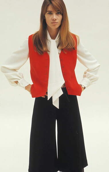 Quadro su tela Portrait of Francoise Hardy