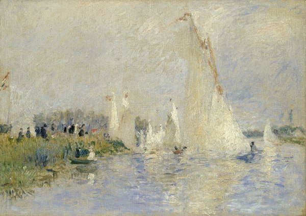 Quadro su tela Regatta at Argenteuil, 1874