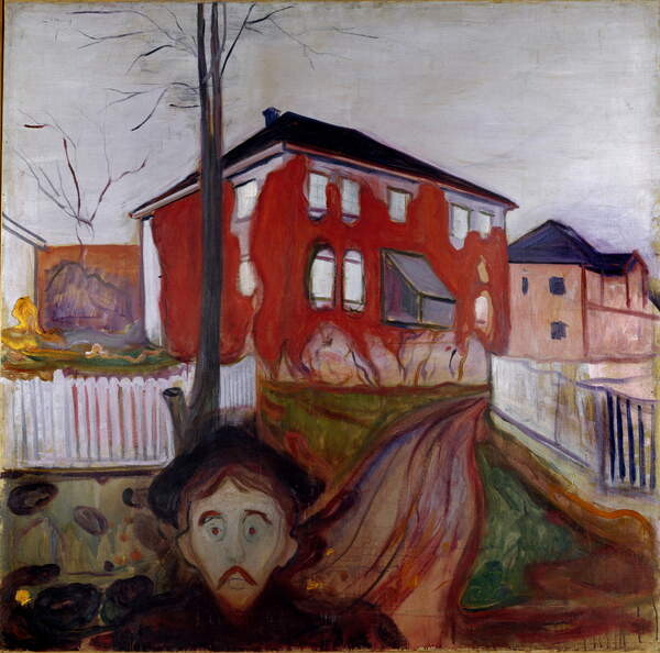 Quadro su tela The Virgin Red Vine