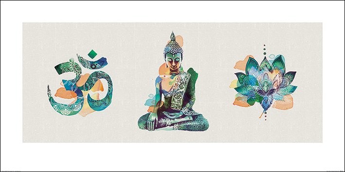 Stampe d'arte Summer Thornton - Yoga Triptych