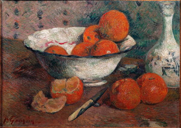 Samolepka Still Life with Oranges