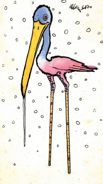 Tricou Stork with Calibrated Shanks, 1970s