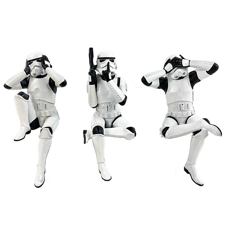 Figurka Stormtrooper - Three Wise Sitting