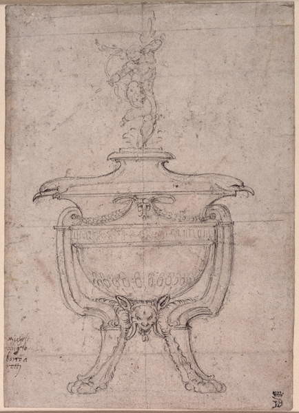 Tričko Study of a decorative urn