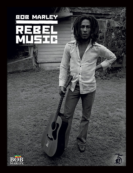 Bob Marley - Rebel Music Poster encadré, Tableau mural | Acheter-le sur