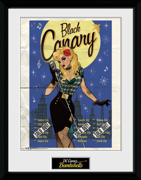 bombshells black canary