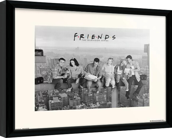 Poster Friends Lunch On A Skyscraper : Objet dérivé en Produits Dérivés  Vidéo : tous les disques à la Fnac