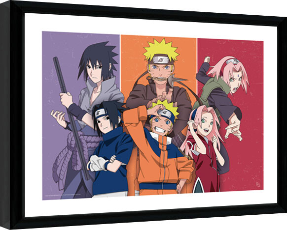 Naruto Shippuden - Adults and Children Poster encadré, Tableau mural |  Acheter-le sur