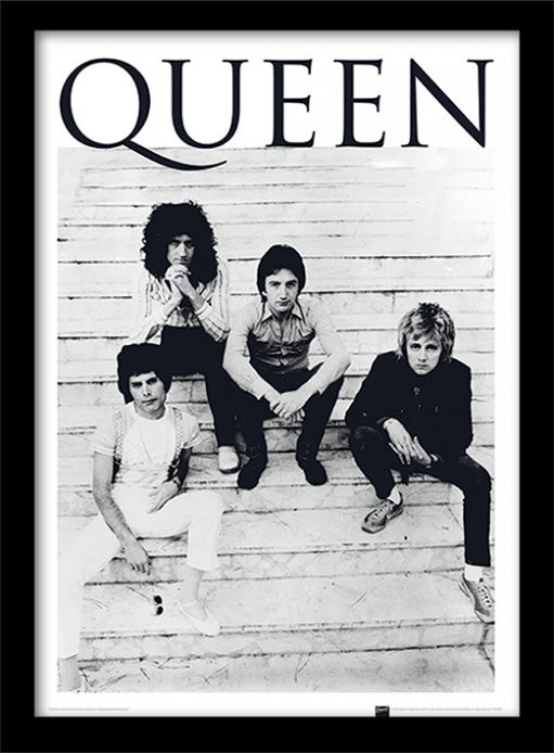 Poster encadré Queen - Brazil 1981