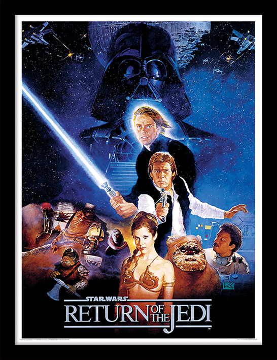 Calendrier 2024 Star Wars Rétro Retour du Jedi