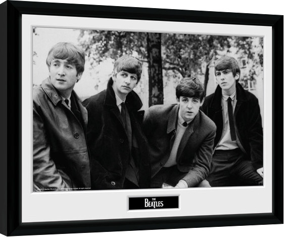 Poster encadré The Beatles - Pose