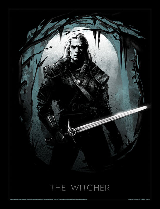 Tableau XXL The Witcher 3 - Poster géant avec ou sans cadre 5 pièces