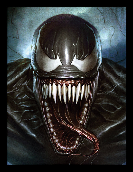Venom - Sinister Smile Poster encadré, Tableau mural