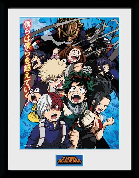 My Hero Academia Season 2 Poster Encadre Tableau Mural Acheter Le Sur Europosters Fr