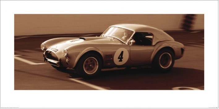 AC Cobra 1962 Reproduction d'art
