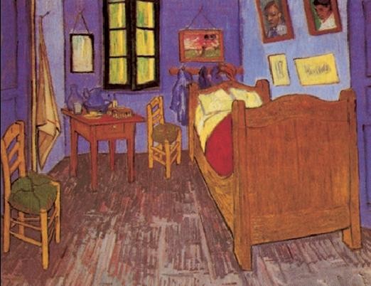 Reproduction d'art Bedroom in Arles, 1888
