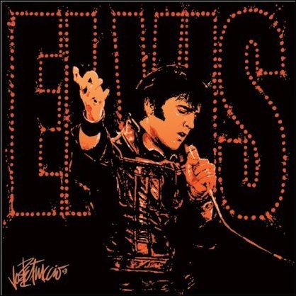 Reproduction d'art Elvis Presley - 68