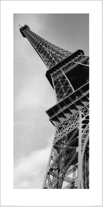 Paris La Tour Eiffel Amy Gibbings Reproduction D Art De Tableau Acheter Le Sur Europosters Fr