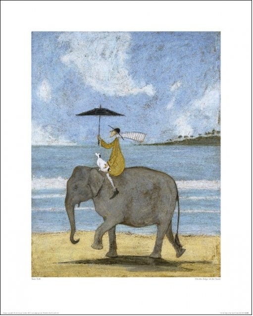 Reproduction d'art Sam Toft - On The Edge Of The Sand