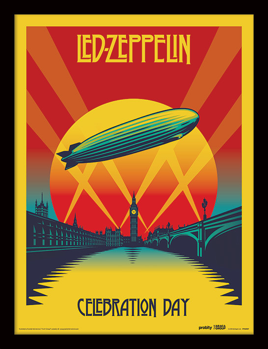 Easter steak dizzy Led Zeppelin - Celebration Day Afiș înrămat | Europosters.ro