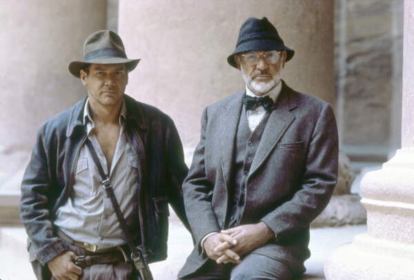 Tablou pe pânză Indiana Jones and the Last Crusade by Steven Spielberg, 1989