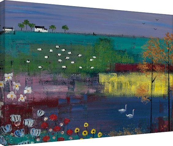 Tablou canvas Lee McCarthy - Swan Lake