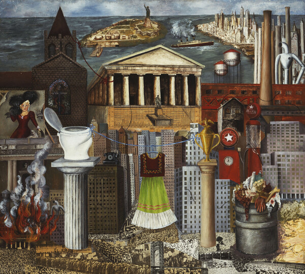 Tablou pe pânză My Dress Hangs Here, 1933-38