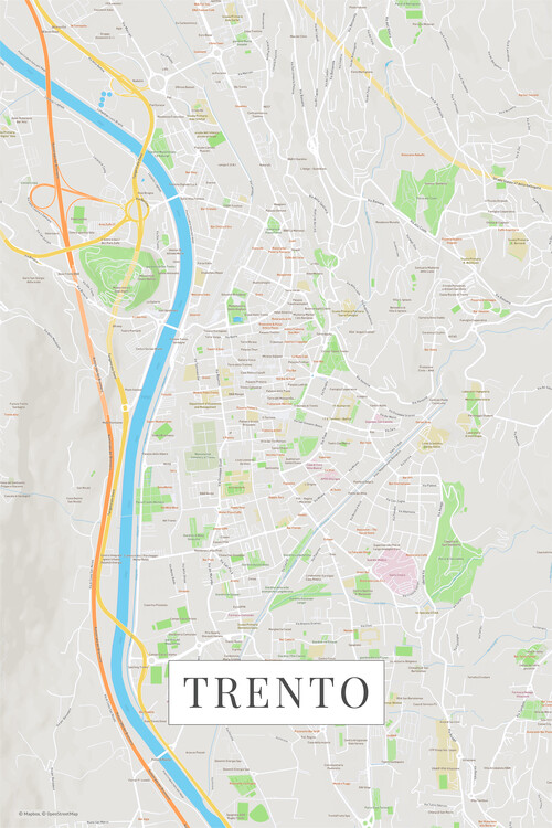 Tablou pe pânză Trento color