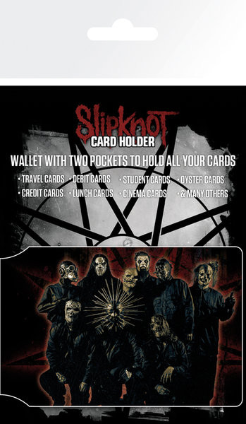 Tarjetero Slipknot - Band | Ideas para regalos originales