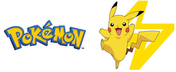 Becher Pokemon - Logo And Pikachu