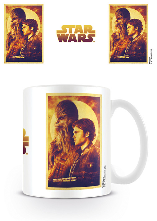 Becher Solo A Star Wars Story - Han and Chewie