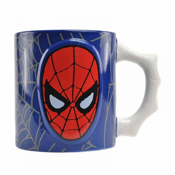 Mug tête Spiderman tasse originale - Totalcadeau